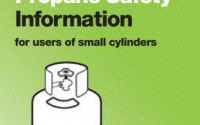 Propane Safety information for small cylinders